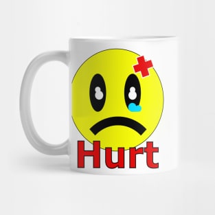 Hurt Emoji Mug